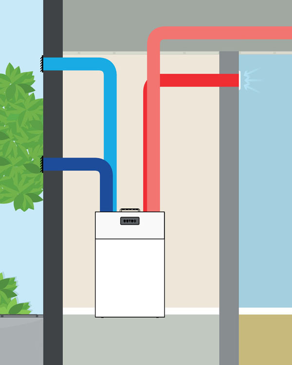 Mechanical Ventilation & Heat Recovery (MVHR) in East Sussex and Kent